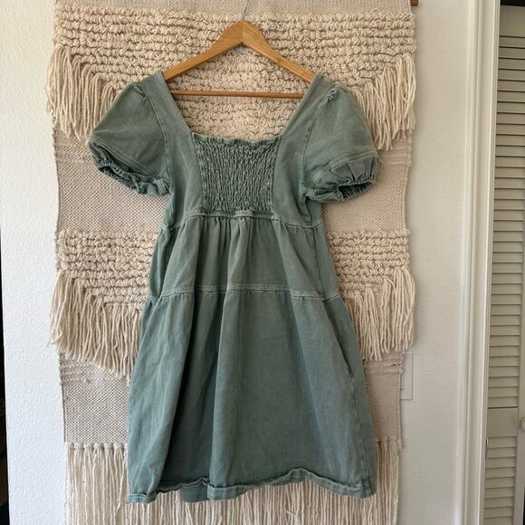 Louna Denim Mini Dress - Picture 8 of 8